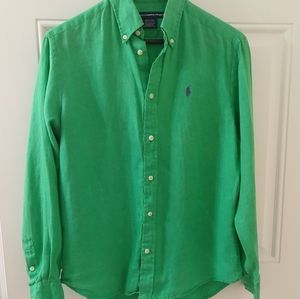 Ralph Lauren Sport Women's linen shirt sz 8